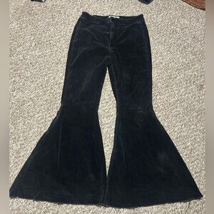 Velvet free people wide-leg flared jeans! Size 27. Perfect condition!